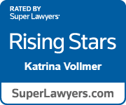 Rated By Super Lawyers | Rising Stars | Katrina Vollmer | SuperLawyers.com